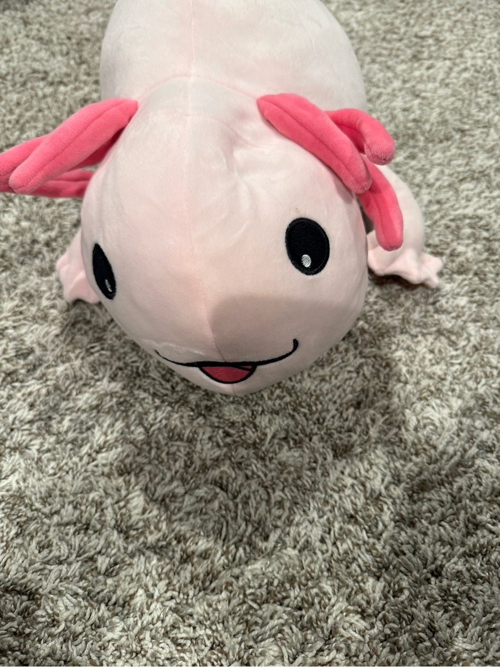 20inch Plush Pink Axolotl Pet Toy - Soft Pink Comfort Plush